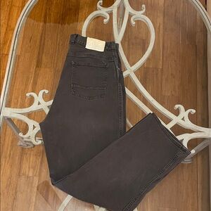 Golden Goose Deluxe Men’s straight leg carbon Black Jeans